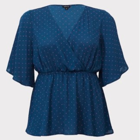 torrid Tops - Torrid Size 3 - Georgetown Babydoll Blouse - NWT